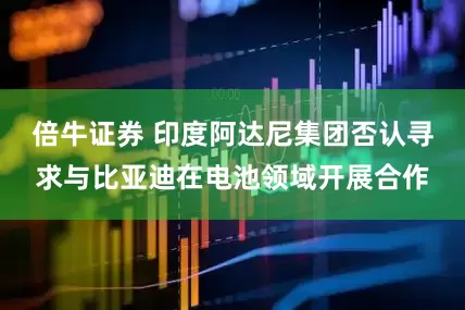倍牛证券 印度阿达尼集团否认寻求与比亚迪在电池领域开展合作